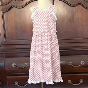 LILA AND HAYES Pink Shell Print Dress